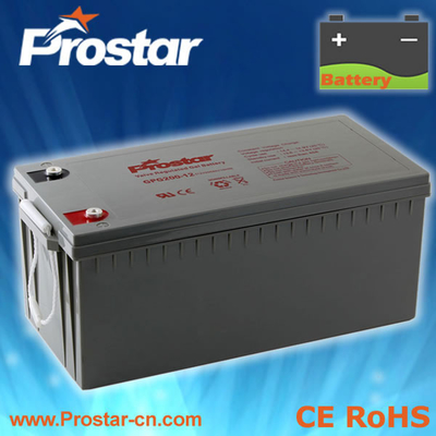 Batteria 12v 200ah del gel di Prostar